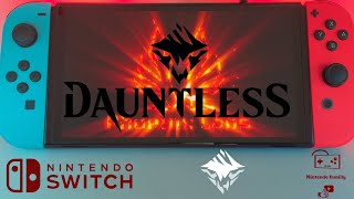 Dauntless free Monster Hunter Nintendo Switch Oled gameplay 4k