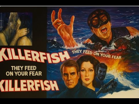Killer Fish Movie Promo, 1979, Lee Majors, Karen Black, Margaux Hemingway, Marisa Berenson,