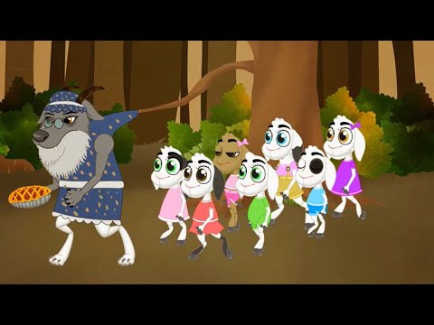 Wilk i Siedem Koźlątek 2 - Bajki i opowiadania dla dzieci - Polish Fairy Tales