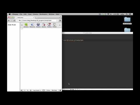 D3.js Setup - D3.js v3 Tutorial