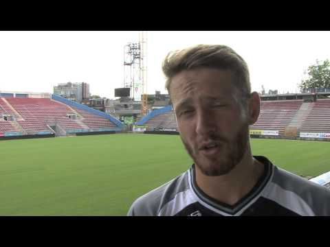 Damien Marcq avant Brugge - Charleroi