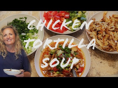 Chicken Tortilla Soup | Mexican Soup | Chicken Soup recipe