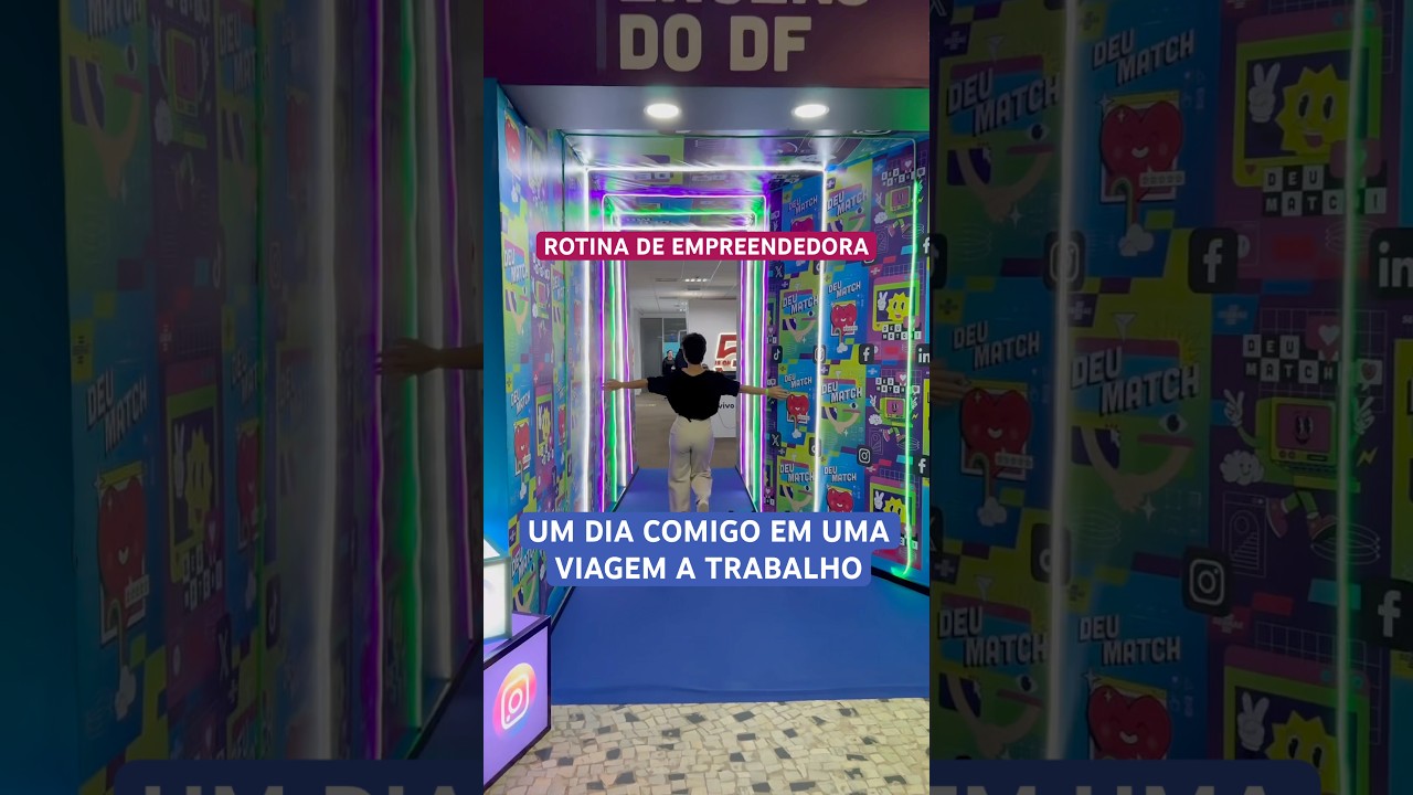 Rotina empreendedora • viagem a trabalho | cheguei, Brasiliaaa 🥹🥳 #empreendedorismo