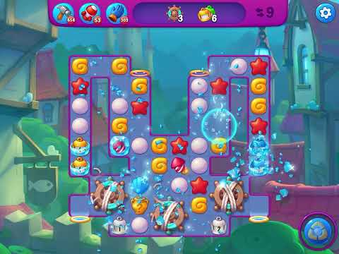 Fishdom Very Hard level 7247 no boosters フィッシュダム ベリーハード [Friend's]