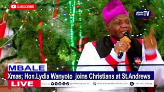 Hon. Lydia Wanyoto joins Christians at St Andrews for prayers 
