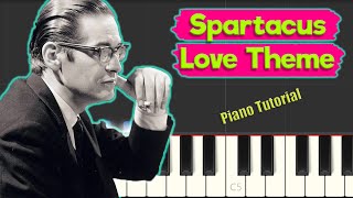 Spartacus Love Theme - Jazz Piano Tutorial, Bill Evans (~Sheets and MIDI in description~)