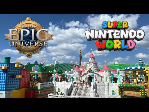 FULL TOUR: Super Nintendo World at Universal Epic Universe