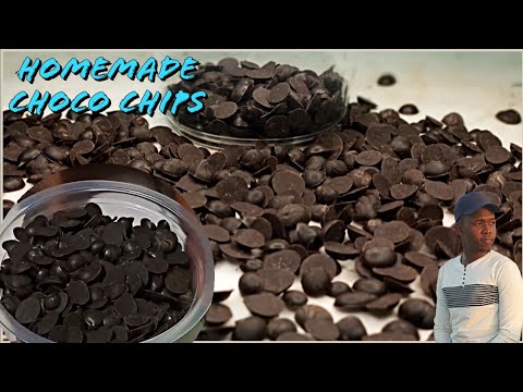 Homemade Chocolate Chips, Only 1 ingredient. How to make chocolate chips from scratch || Choco Chips