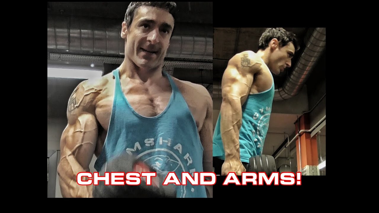 Chest and arm workout - 6 weeks out