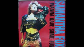 A4  Next To Me - Samantha Fox – I Wanna Have Some Fun 1988 USA Vinyl HQ Audio Rip
