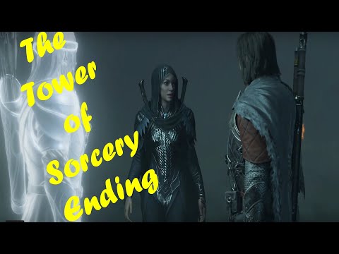 The Tower of Sorcery Ending - Middle Earth Shadow of War - #44 #game #middleearth