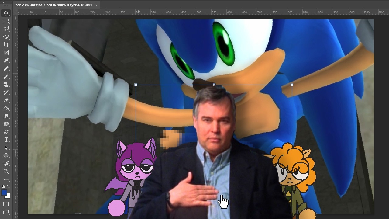 Mae and Hazel play Sonic 06 for the first time.