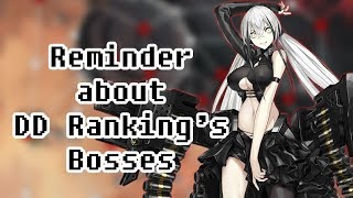 Girls&#39; Frontline | Reminder about DD Ranking&#39;s Bosses