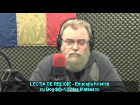 Lecţia de religie – Educația hristică