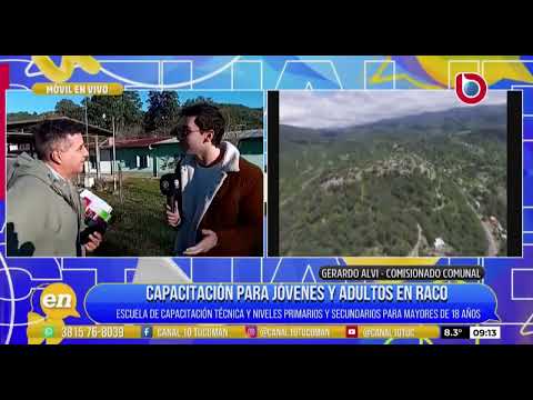 Nuevos cursos de formación laboral en Raco