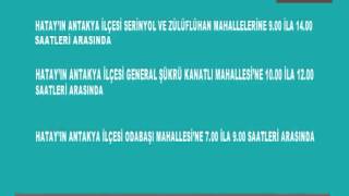 1 EYLÜL SALI GÜNÜ ELEKTRİK KESİNTİSİ UYGULANACAK