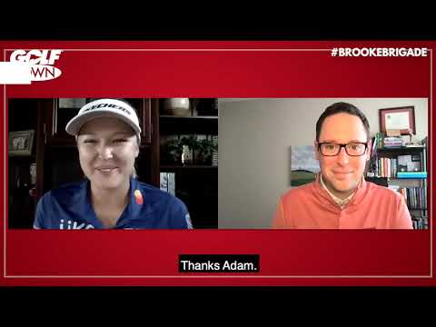 BROOKE HENDERSON GETS READY TO TEE IT UP AT THE U.S. WOMEN’S OPEN