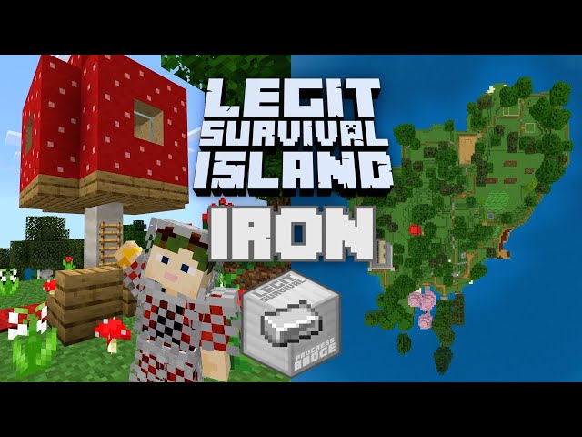 Legit Survival Island IRON Edition Minecraft Map