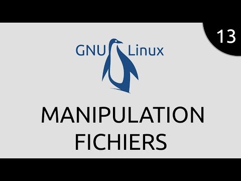 GNU Linux 13 manipulation fichiers