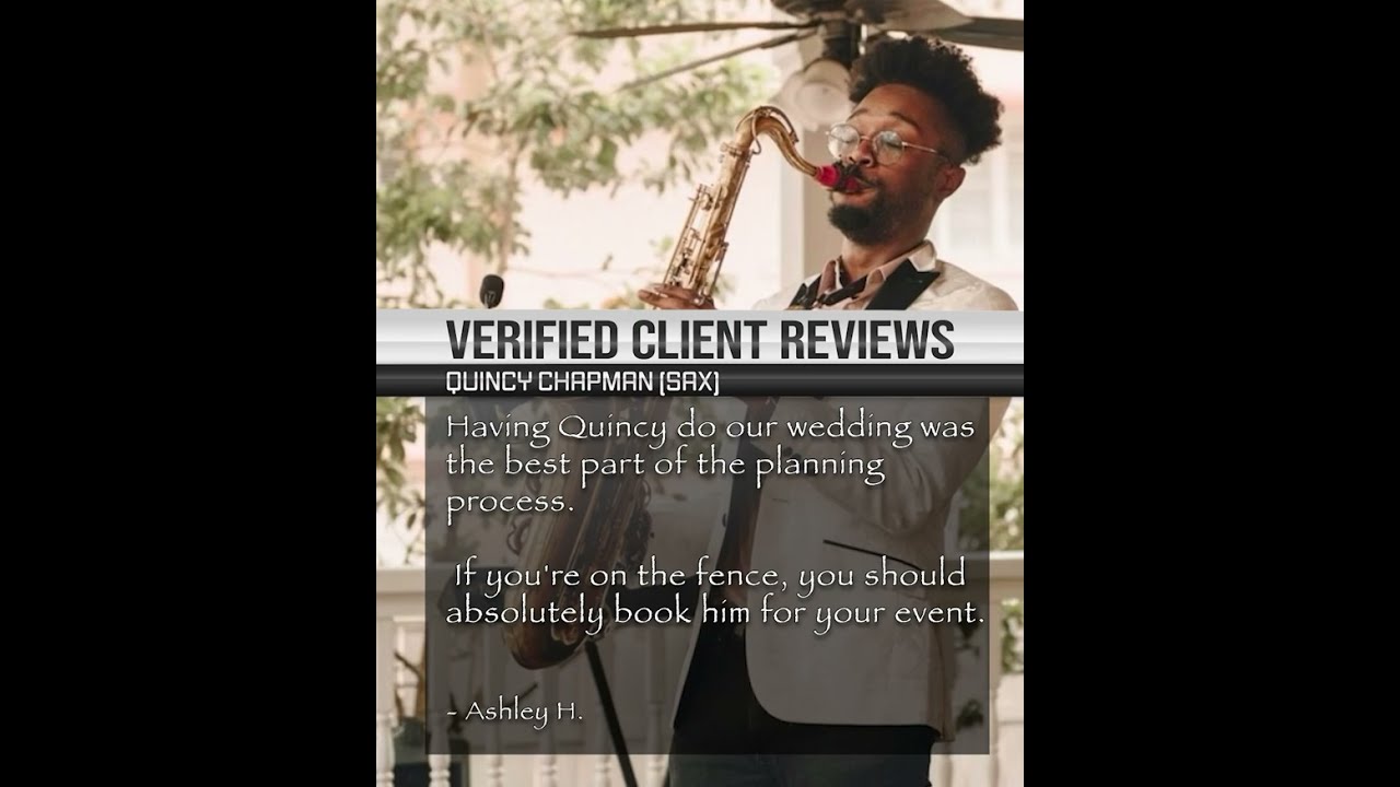 Promotional video thumbnail 1 for Quincy Chapman Music