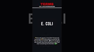 Download lagu E. Coli: Key Terms mp3 Download lagu E. Coli: Key Terms mp3