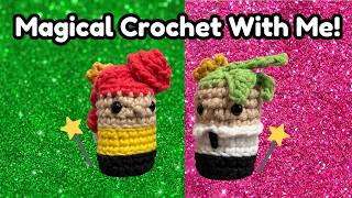 Crochet With Me: Green & Pink But Not What You Think