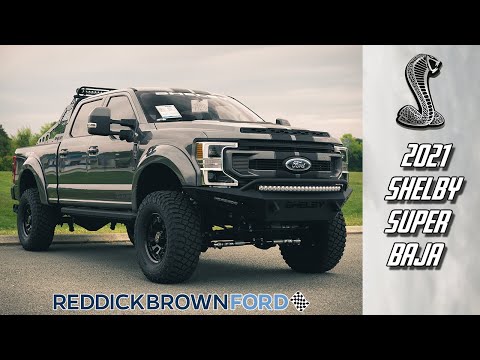 * NEW COLOR * Carbonized Gray 2021 Shelby Super Baja F-250 FOR SALE