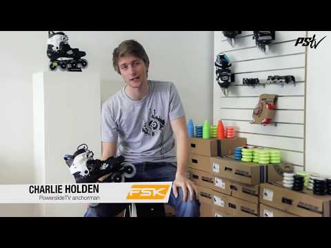Powerslide Hardcore Evo Freestyle slalom inline skates 2012