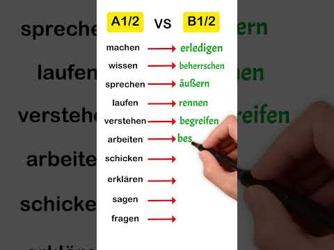 A1 vs. B2: How the words differ! | Learn German | A1-B2 | German for Beginners