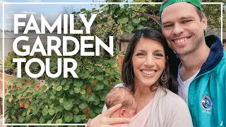 Full Garden Tour, Family Edition | Walk the Garden with Baby, Tommy & I