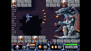 [Commodore Amiga] TURRICAN 2 AGA (indie game)