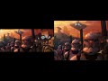 Star Wars Attack Of The Clones Widescreen Full Screen Comparision