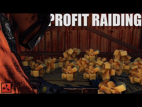Rust - INSANE WIPE DAY PROFIT RAIDS! (Part 1/3)