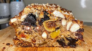 פודיק: עוגת פירות יבשים בחושה דחוסה לט״ו בשבט ללא מיקסר ללא תוספת סוכר - מתכון קל - שחר חן - Foodik