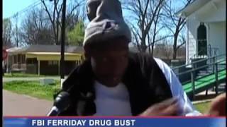 Hilarious Ferriday drug bust interview (angry because thats how they make a living)