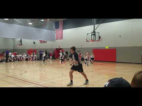 Willmar Red vs New Ulm 5th grade boys 21pts career high