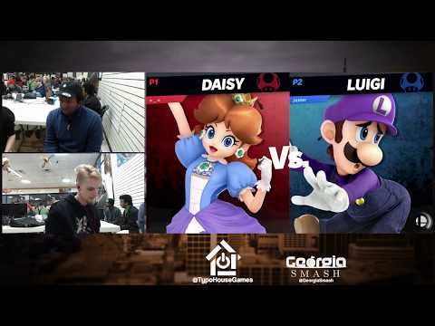 Smash Ultimate Tournament 1/25/19 - Jntabeast(Peach/Mario) Vs KingJester(Luigi) - W. Round 1