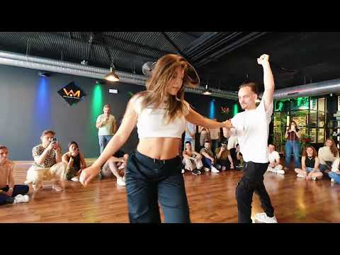 Ale & Victoria Brazilian Zouk Demo 1 at William and Irene Birthed event 2025