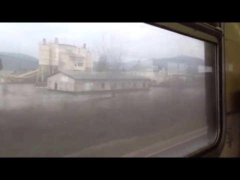 Pantografom ZSSK 460.042 po trati ŽSR 180/188. Úsek Košice - Ťahanovce