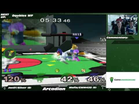 NE Melee Arcadian 2 Doubles WF - Silver/JoeST (Blue) vs. GWM420/Mafia (Red)