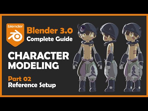 01 Blender 3 0 Character Modeling Tutorial Beginner Friendly 2022
