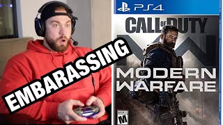 BODYBUILDER TRIES GAMING  Call Of Duty (not good)