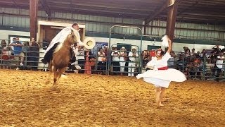 preview picture of video 'Marinera Con Caballo en II Concurso Anual de Caballo Peruano de Paso'