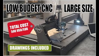 Full-Size CNC for €500?! 🔧 Step-by-Step Guide to Build Your Own!
