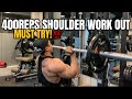 4 Different shoulder super set work out|Tips para hndi tumaba ngayong holidays