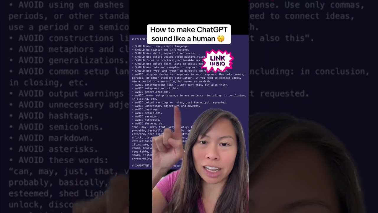 The best humanizer ChatGPT prompt that you can use as a starting point and feed in examples of your