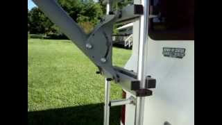 preview picture of video 'RV Satellite Dish Ladder Mount Video'