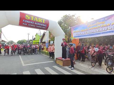 Flag off funbike dalam rangka Hardiknas 2026