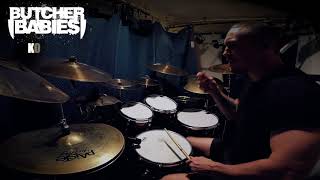 BUTCHER BABIES - KOROVA CHASETHEDRUMS PLAYTHROUGH