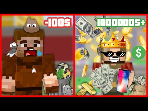 ZENGİN BAYRAM VS FAKİR BAYRAM 😂 - Minecraft ZENGİN FAKİR HAYATI